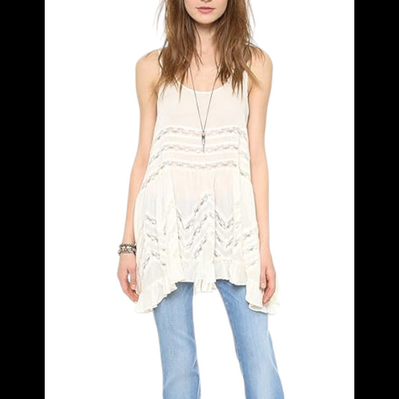 Free People Tops - Free People Women's Voile Trapeze Slip Tank Tea Combo - Regular